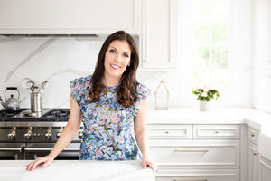 woman in her kitchen